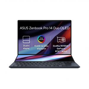ASUS Zenbook Pro Duo 14 OLED/UX8402VV/i9-13900H/14,5"/2880x1800/T/32GB/2TB SSD/RTX 4060/W1