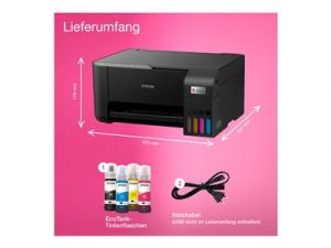 Epson EcoTank ET-2862 - Multifunkční tiskárna - barva - tryskový - ITS - A4 (média)