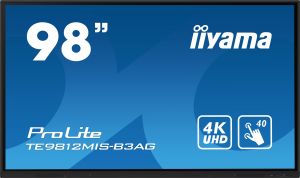 98" iiyama TE9812MIS-B1AG:IPS,4K,40P,USB-C