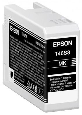 Epson Singlepack Matte Black T46S8 Ultrachrome