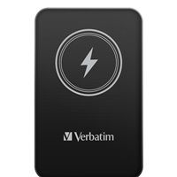 VERBATIM Powerbanka Charge n Go, Magnetická, 5000 mAh, USB-C, Černá
