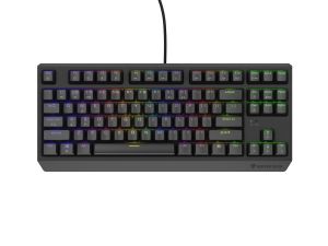 Genesis herní klávesnice THOR 230/TKL/RGB/Outemu Red/Drátová/US/Černá/Drátová USB/US layou