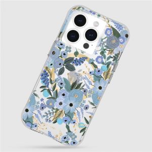 Case Mate Rifle Party Co. Garden Party Blue case, MagSafe - iPhone 15 Pro