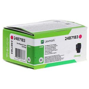 LEXMARK originální toner 24B7183, magenta, 6000str., LEXMARK C2240, XC2235