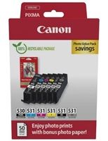 Canon cartridge PGI-530/CLI-531 PGBK/C/M/Y/BK/GY PHOTO VALUE/Multipack