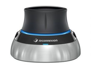 3Dconnexion SpaceMouse Wireless - 3D myš - 2 tlačítka - bezdrátový - Bluetooth, 2.4 GHz