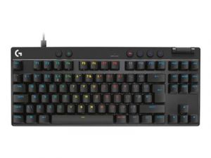 Logitech G PRO X RAPID - Klávesnice - hraní - TKL - podsvícení - USB - QWERTY - britská - 