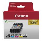 Canon CARTRIDGE PGI-580/CLI-581 BK/CMYK MultiPack pro PIXMA TS615x, TS625x, TS635x, TS815x