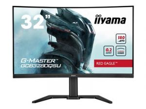 iiyama G-Master/GCB3280QSU-B2/31,5"/VA/QHD/180Hz/0,2ms/Black/3R