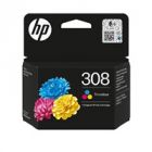 HP 308 Tri-color Original Ink Cartridge