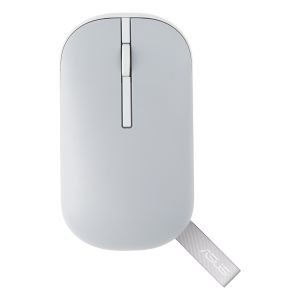 Asus MD100 bezdrátová myš - 2,4Ghz dongl/bluetooth/ 1600dpi/bílo-šedá
