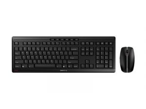 CHERRY STREAM DESKTOP RECHARGE - Klávesnice a sada myši - bezdrátový - 2.4 GHz - QWERTY - 