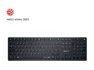 CHERRY KW X ULP - Klávesnice - podsvícení - bezdrátový - 2.4 GHz, Bluetooth 5.2, kabelový 