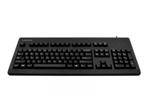 CHERRY G80-3000 - Klávesnice - PS/2, USB - americká - černá