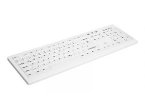 Active Key MedicalKey AK-C8100 - Klávesnice - bezdrátový - 2.4 GHz - americká - bílá