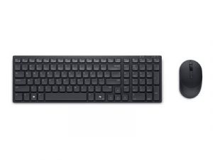 Dell Silent Keyboard and Mouse KM555 - Klávesnice a sada myši - bezdrátový - 2.4 GHz, Blue