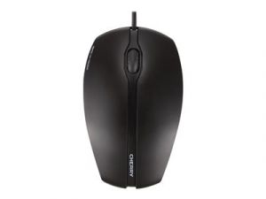 CHERRY GENTIX - Myš - pravák a levák - optický - 3 tlačítka - kabelové - USB - černá