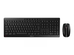 CHERRY STREAM DESKTOP RECHARGE - Klávesnice a sada myši - bezdrátový - 2.4 GHz - QWERTZ - 