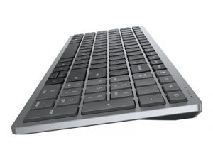 Dell Multi-Device KM7120W - Klávesnice a sada myši - bezdrátový - 2.4 GHz, Bluetooth 5.0 -