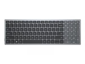 Dell Multi-Device KB740 - Klávesnice - kompaktní - bezdrátový - 2.4 GHz, Bluetooth 5.0 - Q