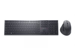Dell Premier KM900 - Klávesnice a sada myši - spolupráce - podsvícená - bezdrátový - 2.4 G