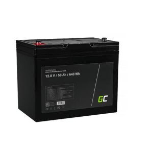 Green Cell LiFePO4 50Ah 12,8V 640Wh LFP lithium-železo-fosfát 12V s BMS pro solární panely