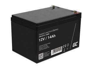 Green Cell VRLA AGM 12V, 4.2A, zabezpečovací, solární, protipožární systémy