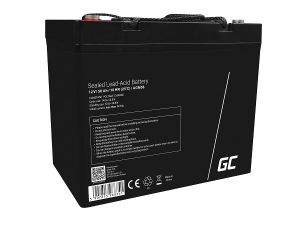 Green Cell AGM VRLA 12V 50Ah maintenance-free battery for boats, scooters, camper vans, wh