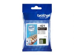 Brother LC421BK - Černá - originální - inkoustová cartridge - pro Brother DCP-J1140DW, DCP