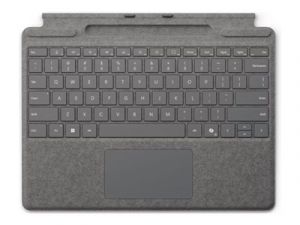 MS Surface Pro Keyboard + Pen Storage CM, Pen Storage, CoPilot Button, EN Int, Platinum - 