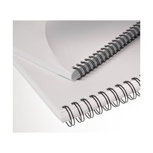 Kovové hřbety Eurosupplies (3/1") 9,5 mm černé