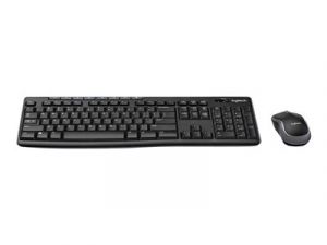 Logitech MK270 Wireless Combo - Klávesnice a sada myši - bezdrátový - 2.4 GHz - maďarská