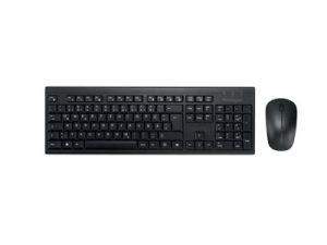 Kensington KM270 EQ - Klávesnice a sada myši - dobíjecí - full size - bezdrátový - 2.4 GHz