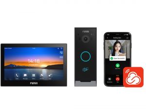 Fanvil VIK-01, video interkom kit (dotyková stanice i504W + interkom i60 + app), Wi-Fi, 7"