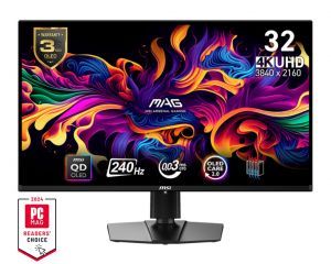 MSI MAG 321UPX QD-OLED gaming monitor 31,5" QD-OLED/UHD/240Hz/0,03ms/2xHDMI/DP/USB-C/Výšk.