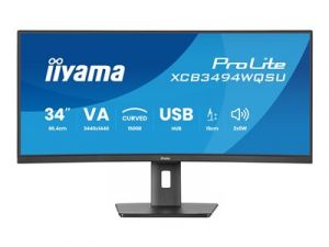 iiyama ProLite/XCB3494WQSU-B1/34"/VA/wQHD/120Hz/0,4ms/Black/3R