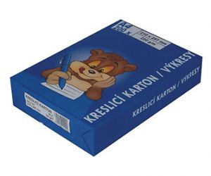 Karton kreslicí, A4, 200listů , gramáž papíru 220g