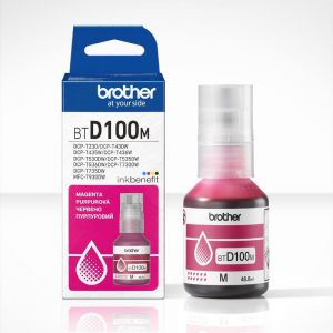 Brother originální ink BTD100M, magenta, 5000str., 48.8ml
