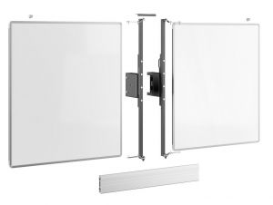 Vogels RISE WBS75 keramické tabule se závěsy pro 75" obrazovky na stojanech RISE 200x/420x