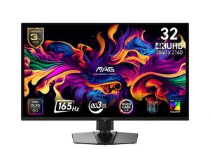 MSI Gaming monitor MAG 322UP QD-OLED E16 31,5" QD-OLED/3840x2160 UHD/165Hz/0,03ms/2xHDMI/D