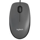 Logitech myš M90 3 tlačítka/ 1000dpi/ USB/ šedá
