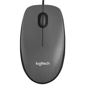 Logitech myš M90 3 tlačítka/ 1000dpi/ USB/ šedá