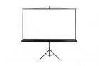 Projekční plátno AVELI stativ, 204x115cm (16:9) 92", černý tubus