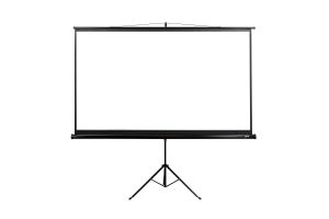 Projekční plátno AVELI stativ, 204x115cm (16:9) 92", černý tubus