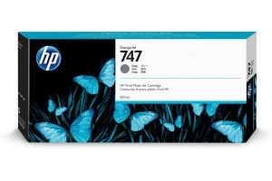 HP originální ink P2V86A, HP 747, gray, 300ml, HP HP DesignJet Z9