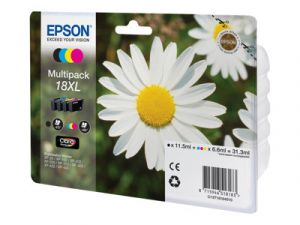 Epson 18XL Multipack - 4-balení - XL - cerná, žlutá, azurová, purpurová - originální - bli
