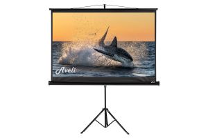Projekční plátno AVELI stativ, 150x94cm (16:10) 70", černý tubus