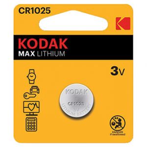 Kodak Jednorázová lithiová baterie CR1025, 2-pack