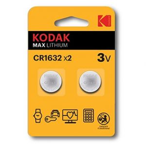 Kodak Jednorázová lithiová baterie CR1632, 2-pack