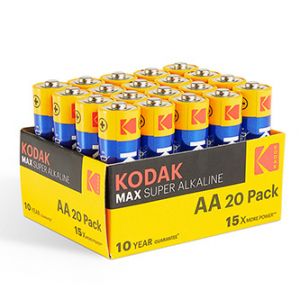 Kodak Jednorázová alkalická baterie AA, 20-pack